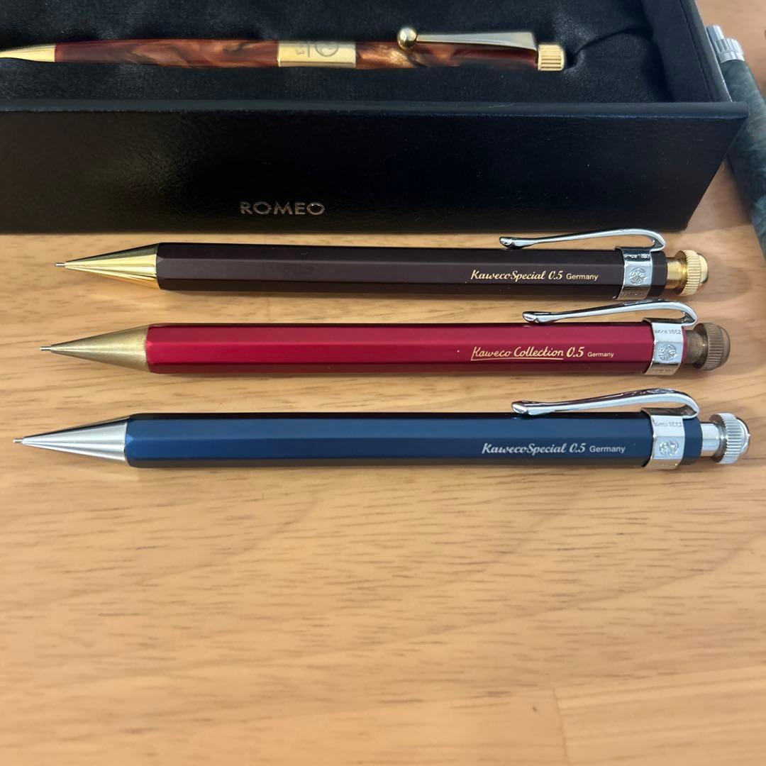 シャーペンまとめ売り　カヴェコ　ロメオ　ボナンペン　スタピラズウット