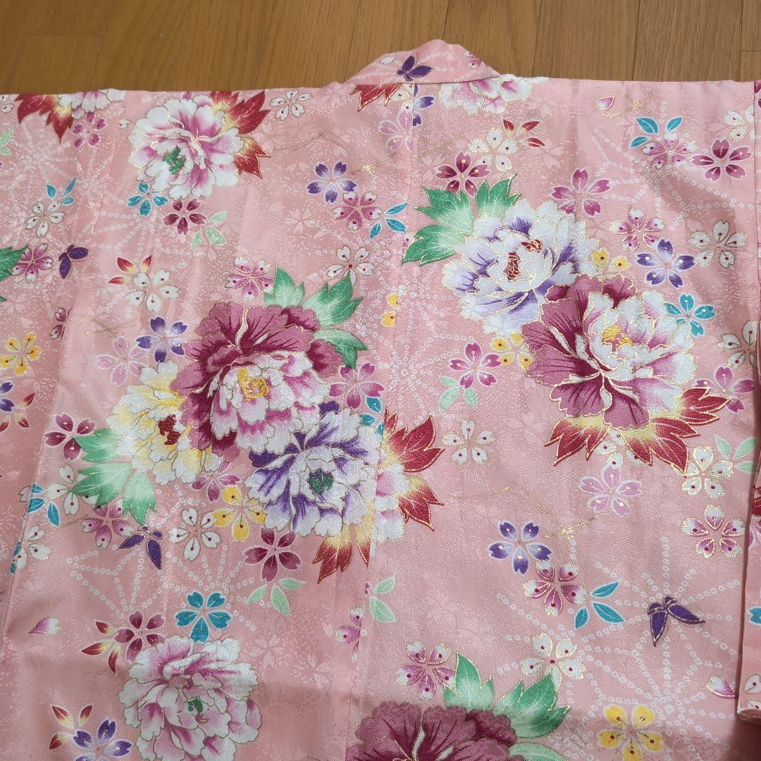 七五三 7歳 女の子 着物セット ピンク花柄