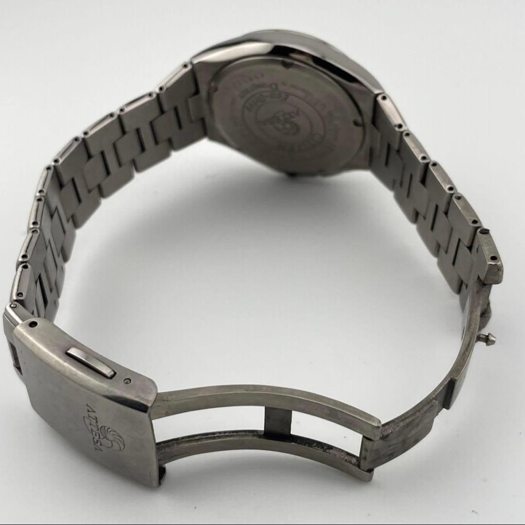 【稼働】シチズン　チタン　アテッサ　エコドライブ　ソーラー　腕時計　デイト