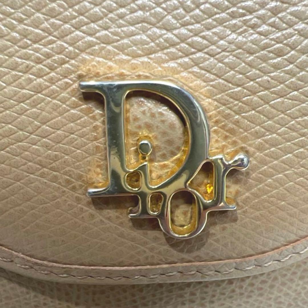 Christian Dior／クリスチャンディオール／パーティーバッグ／ベージュ