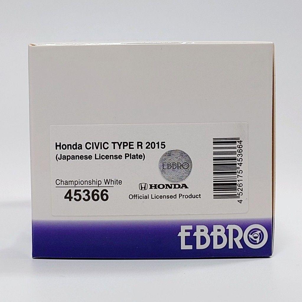 EBBRO 1/43 Honda CIVIC TYPE R FK2 日本仕様