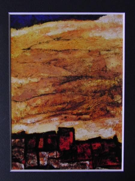 三岸 節子、ブルゴーニュの麦畑、限定120部・高額特装版、新品高級額付