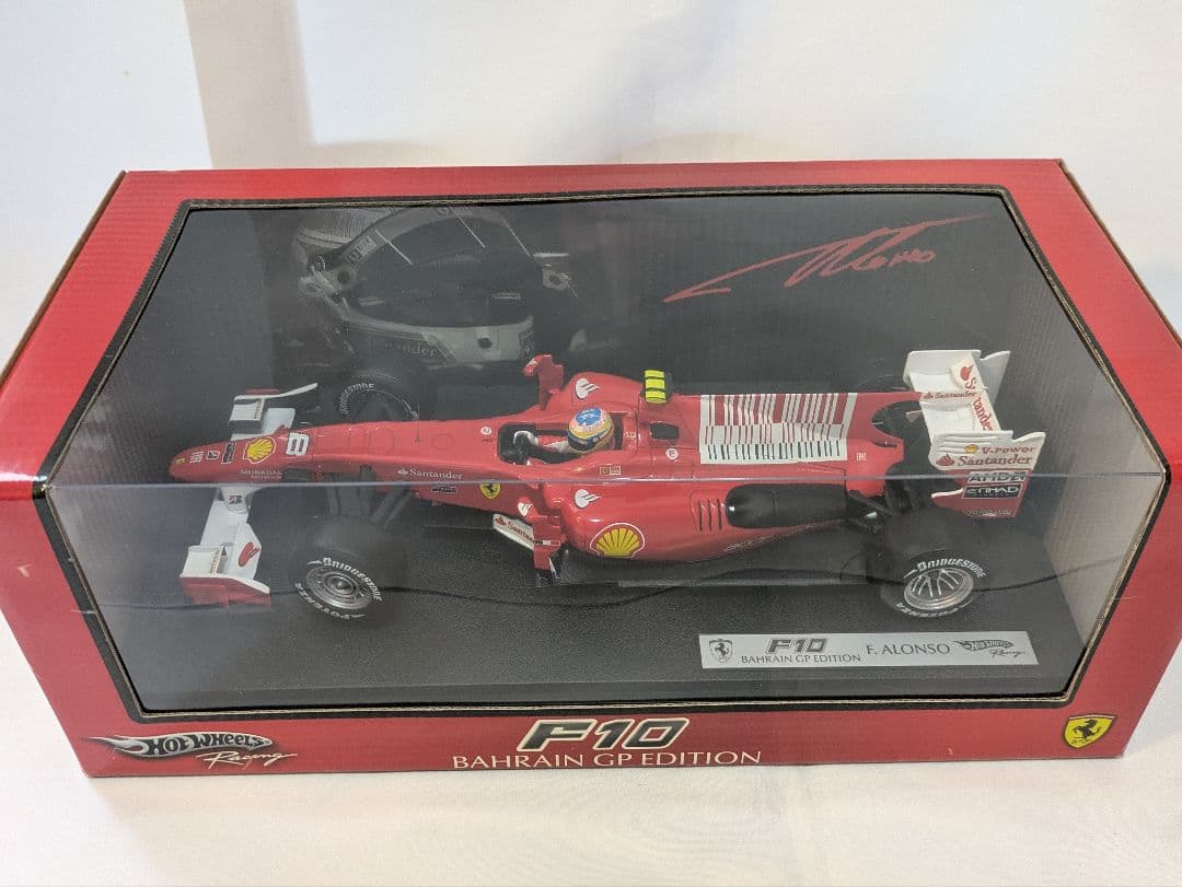 1/18 ホットウィール F10 F.ALONSO 　バーレーンGP　アロンソ