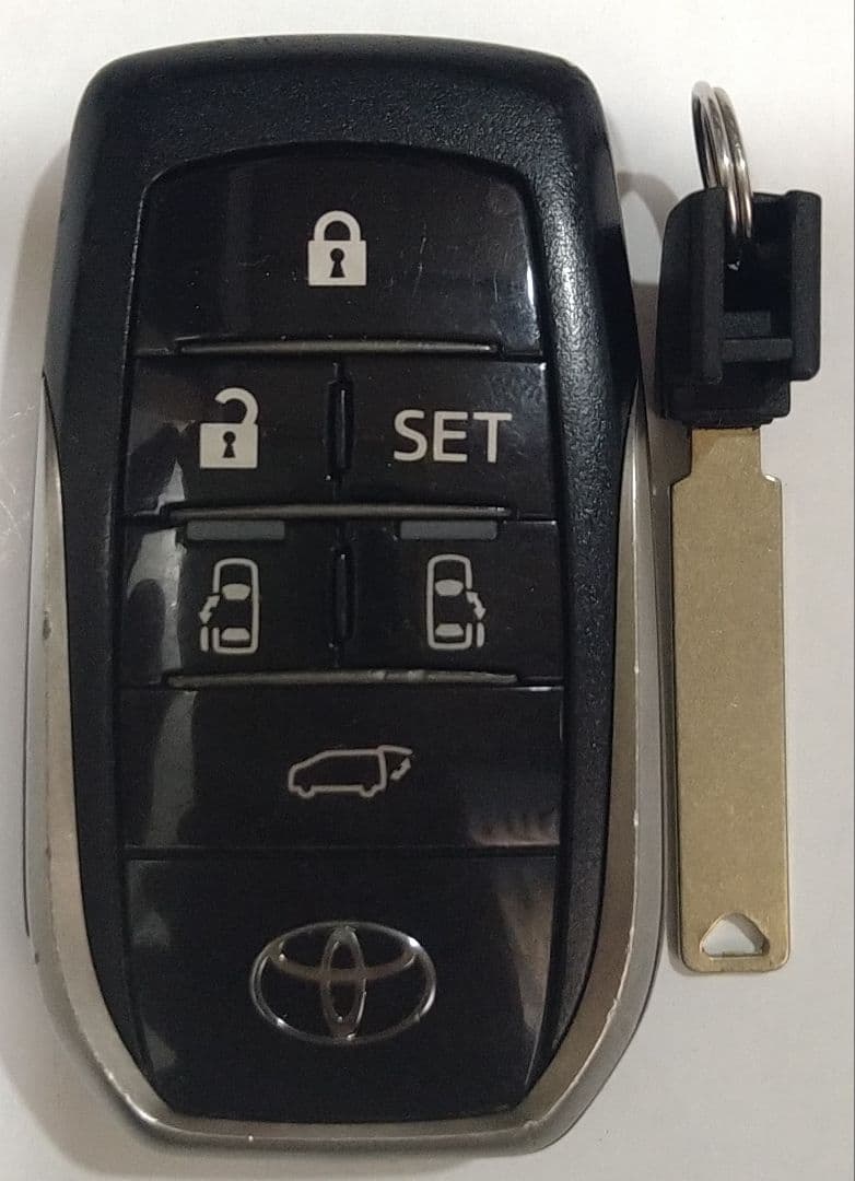 初期化済トヨタ純正スマートキー基盤番号231451-0120新品電池付き④