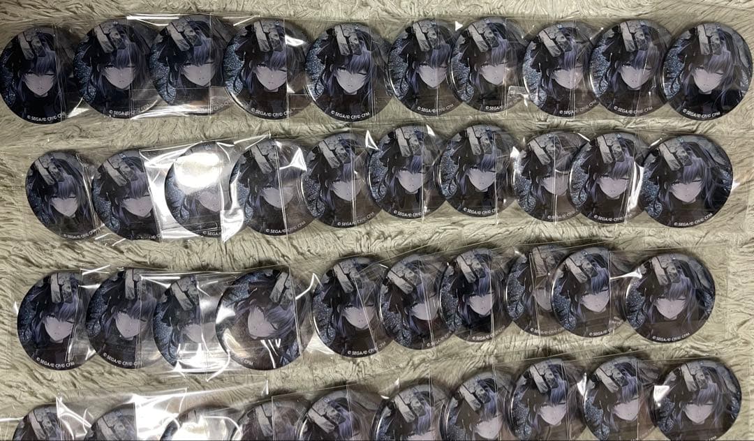 プロセカ 朝比奈まふゆ 5B グリッター缶バッジ　100個セット