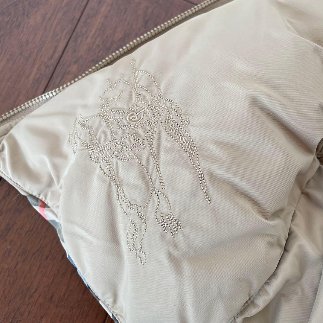 BURBERRYバーバリーリバーシブルダウンベスト
