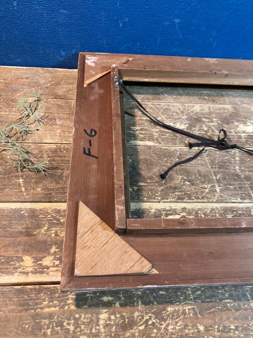 A 額縁　アンティーク調　シャビーシック？　壁掛けインテリア　ヨーロピアン風