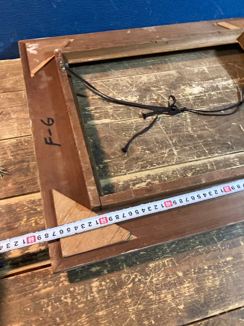 A 額縁　アンティーク調　シャビーシック？　壁掛けインテリア　ヨーロピアン風