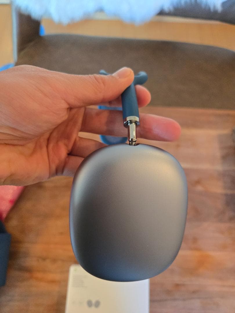 正規品 AirPods Max 第1世代 スカイブルー ケース付き 動作良好