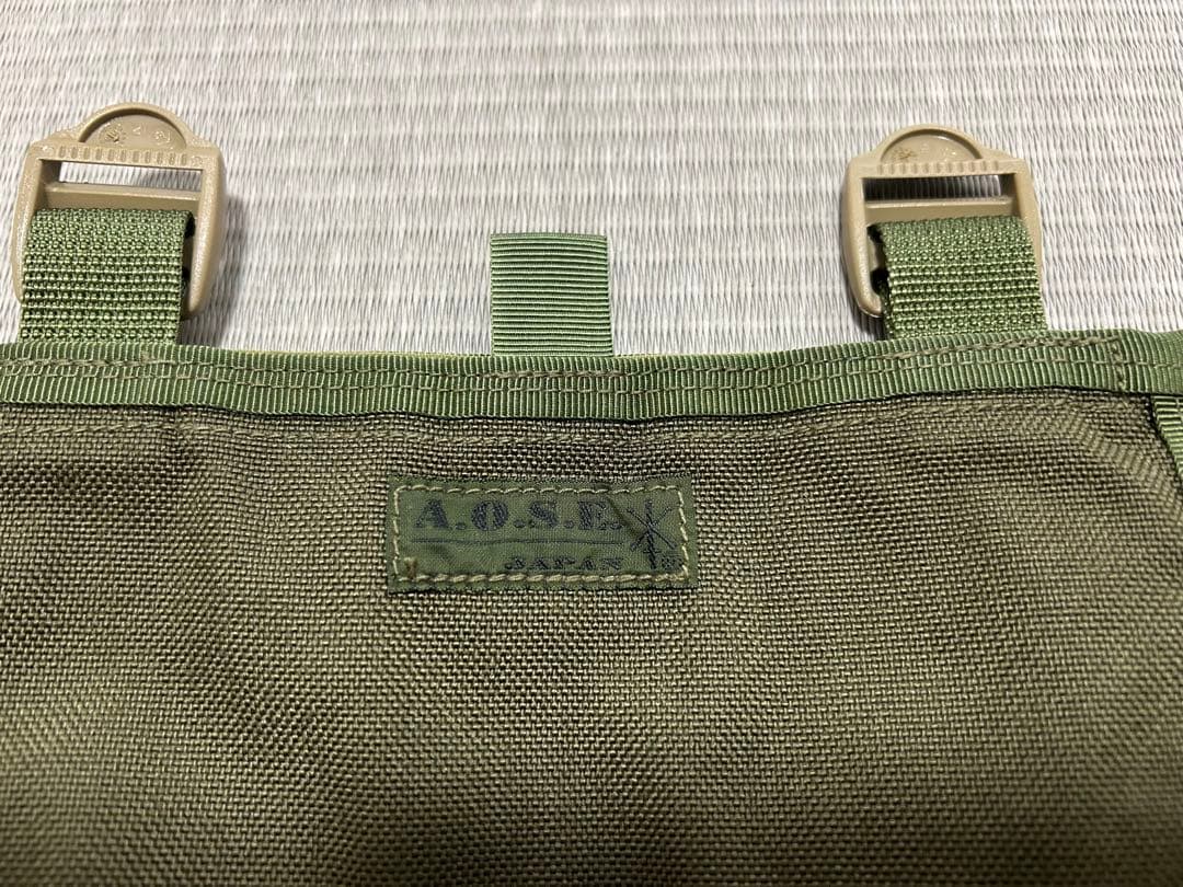 サバゲー ミリタリー A.O.S.E 迷彩 チェストリグ パーツ　未使用品