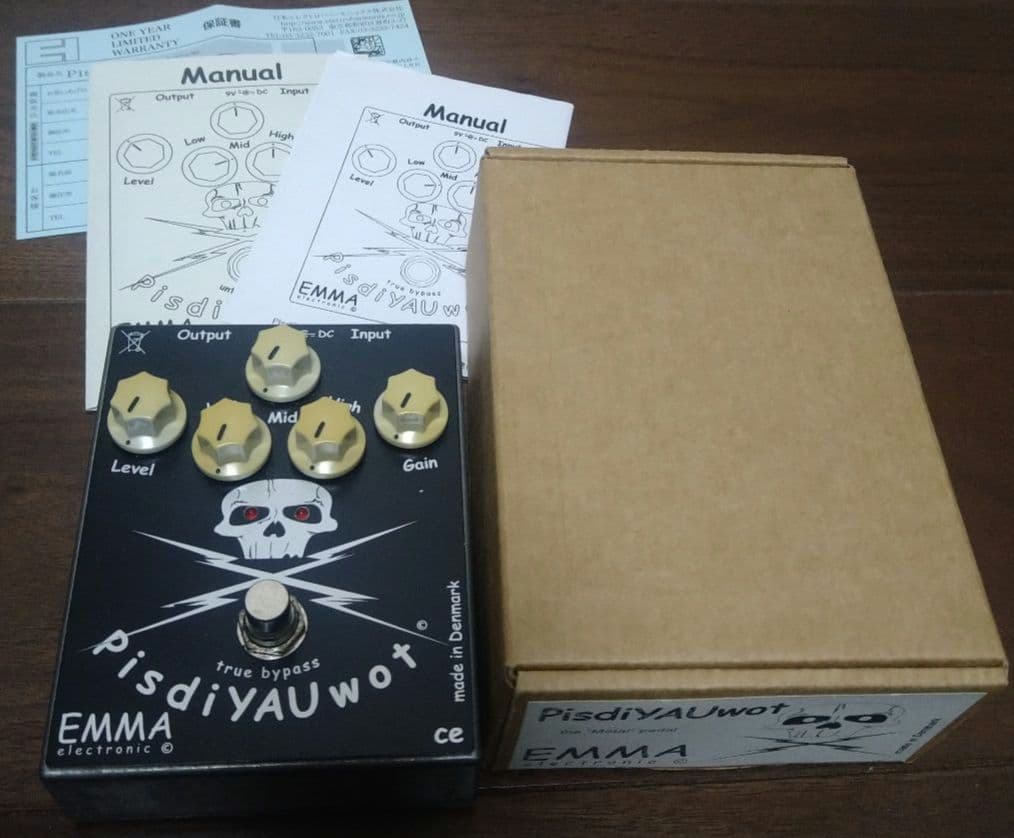 EMMA PisdiYAUwot　正規輸入品　ディストーション　ピスジヤウォット