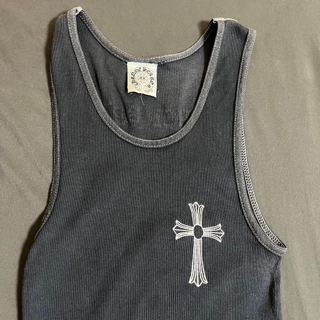クロムハーツ Chrome Hearts タンクトップ ブラック オールド ロゴ