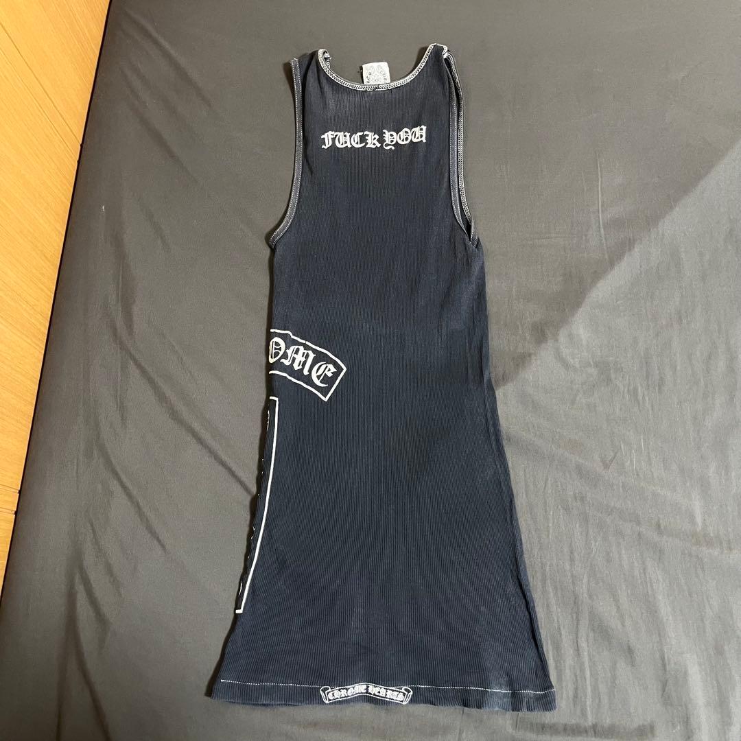 クロムハーツ Chrome Hearts タンクトップ ブラック オールド ロゴ