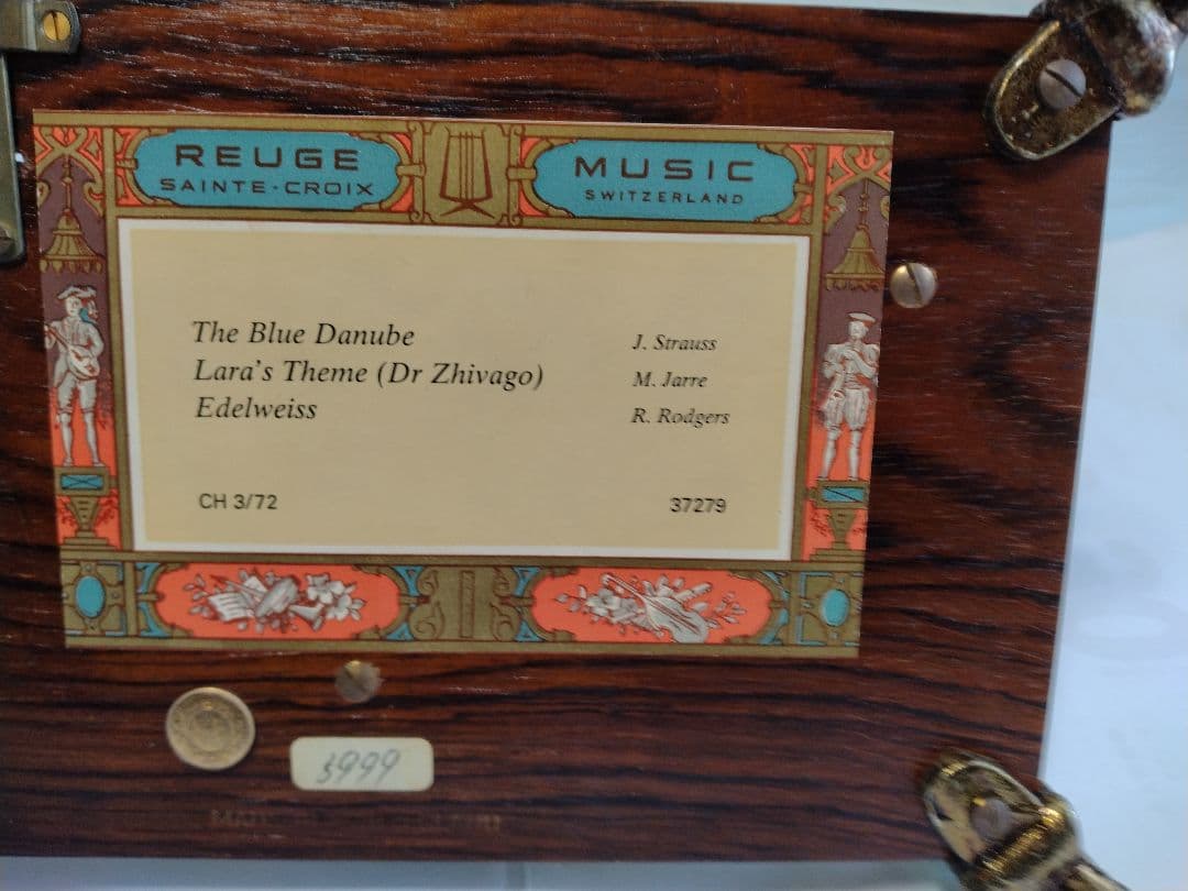 オルゴールスイス製