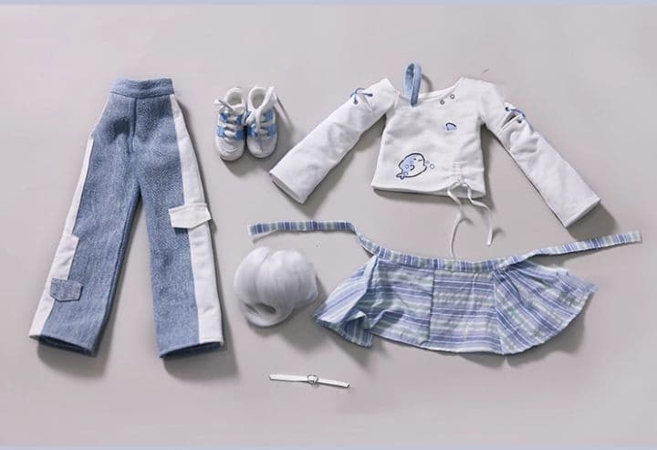 AX512 BJD 1/4 ドール本体 Amu 球体関節人形 ハンドメイド