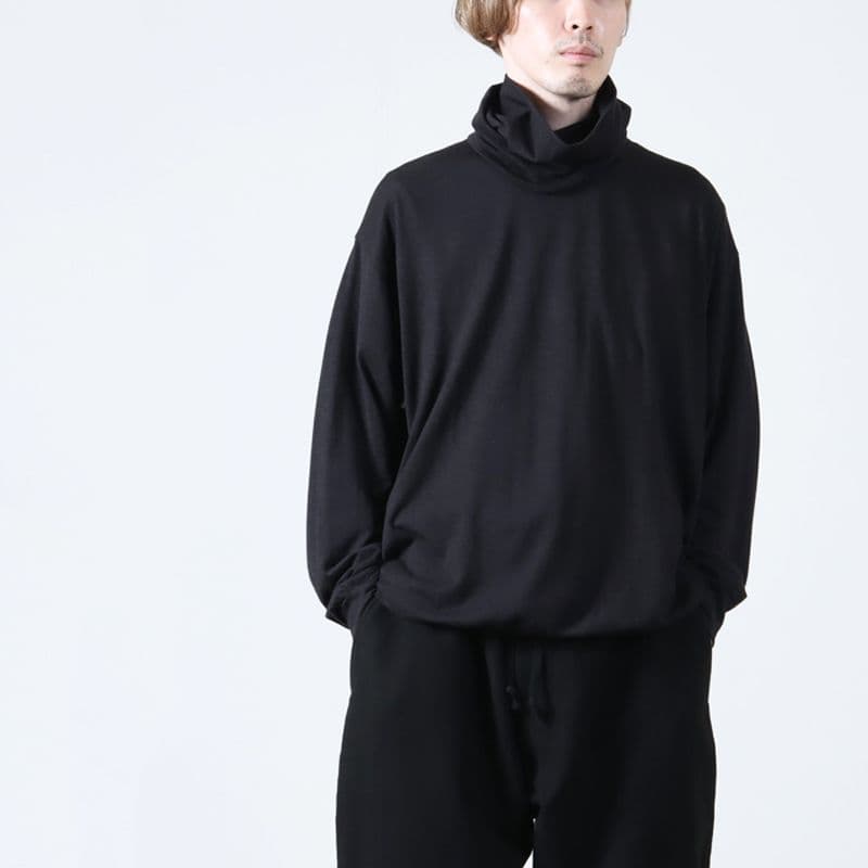 24AW【COMOLI】ウール天竺 ネックウォーマー