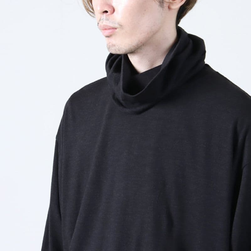 24AW【COMOLI】ウール天竺 ネックウォーマー