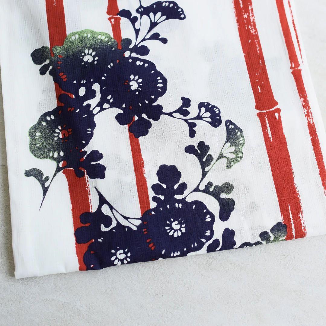 utatane 浴衣3点セット 浴衣・帯・下駄 フリーサイズ