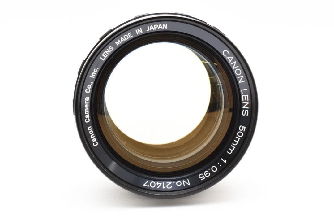 ★希少・美品★ Canon Lens 50mm F0.95 超大口径レンズ