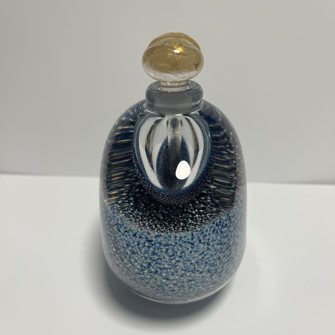 迫二郎作　楕円香水瓶