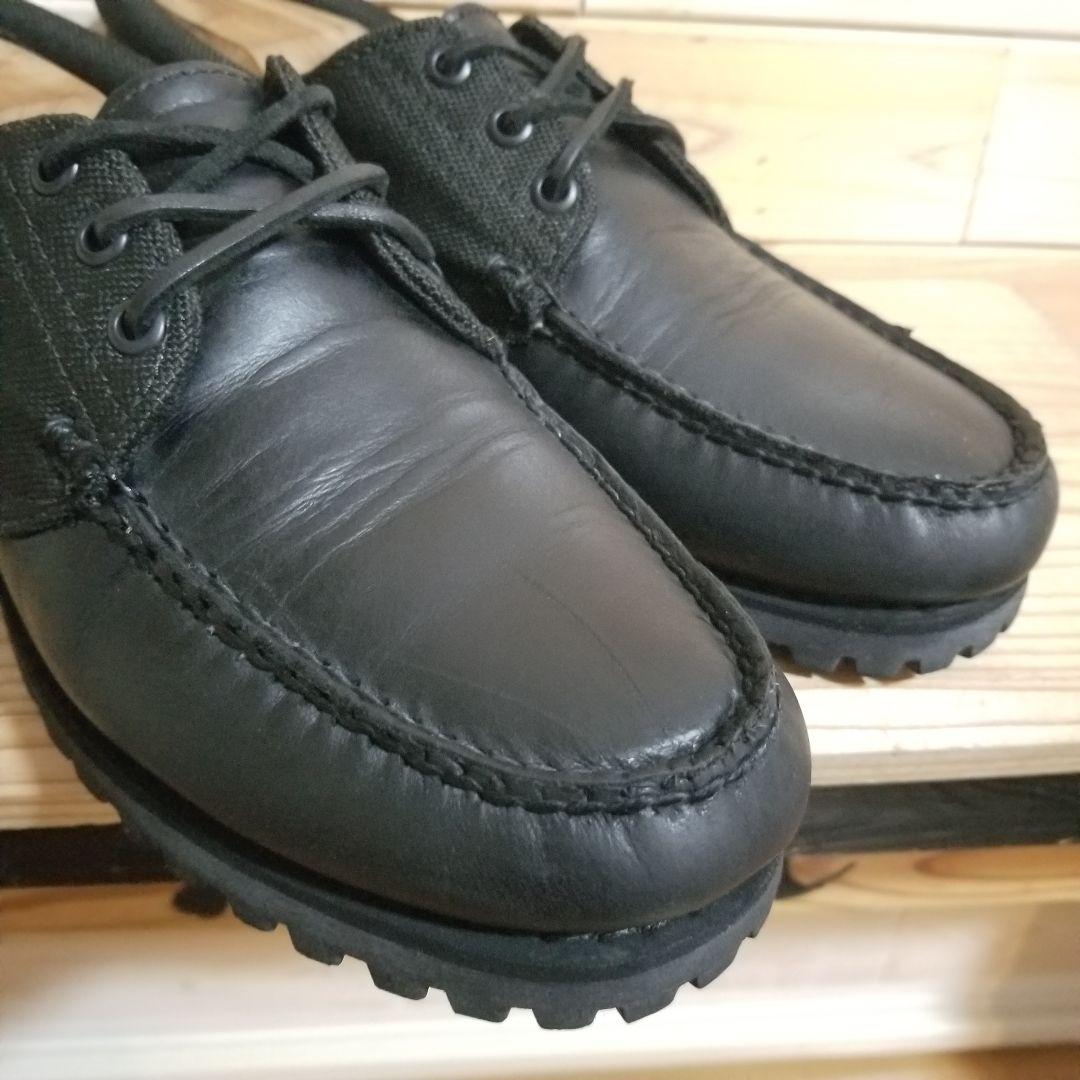 美品　Timberland ティンバーランド 3eye スリーアイ 26.0　黒