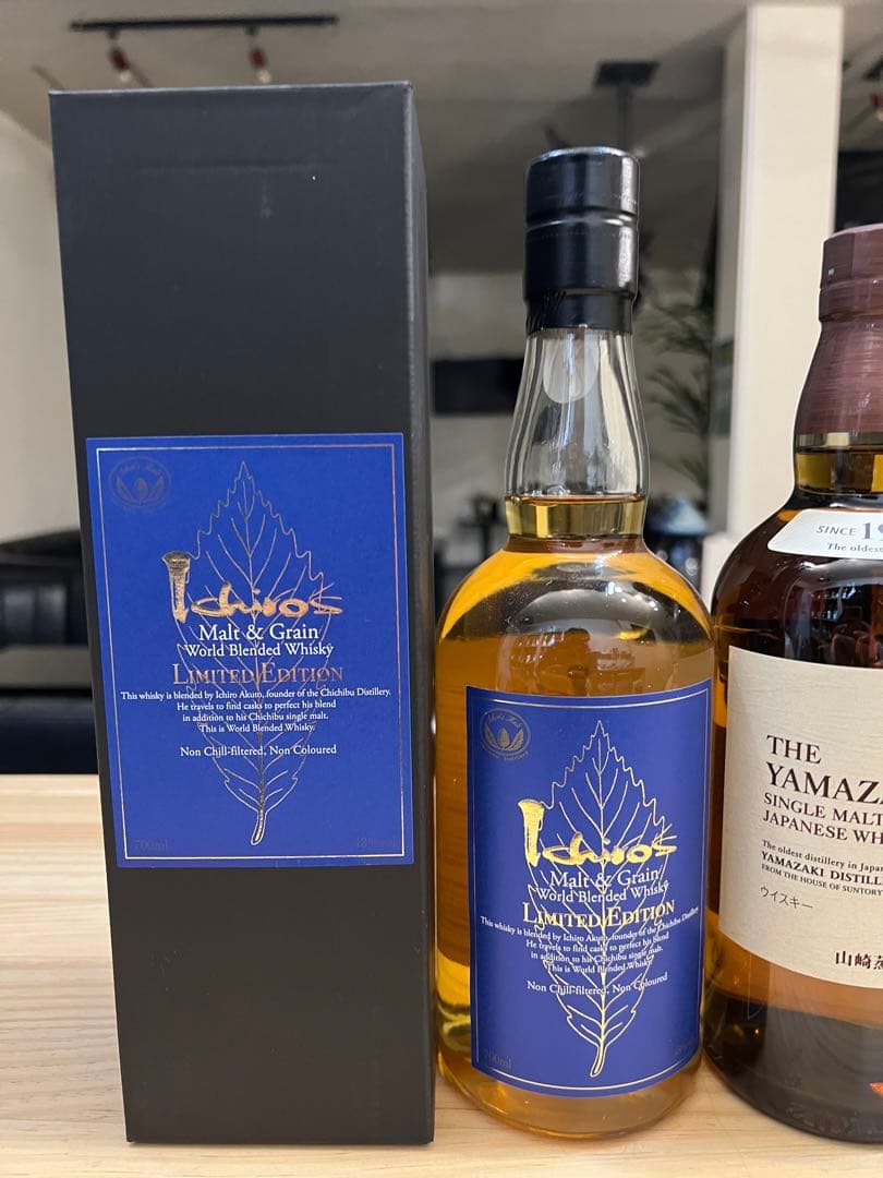 山崎NV白州NVイチローズモルトリミテッドエディション(箱あり) 3本セット