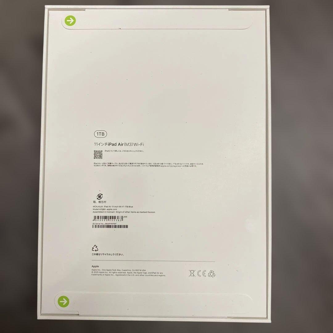 専用　第7世代 iPad Air M3 11インチ 1TB