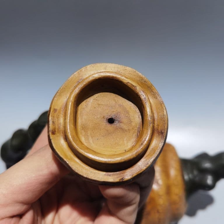 宜興 紫砂壷 パンダ竹の子壺 茶道具 煎茶道具