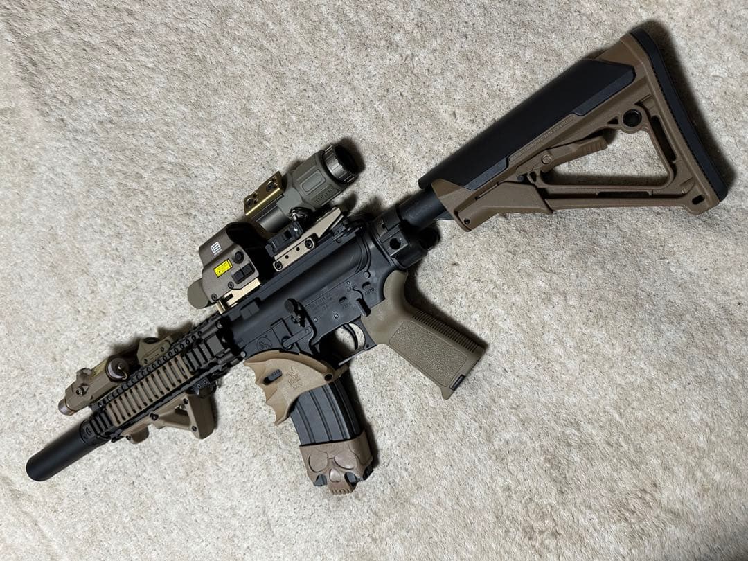 東京マルイ mk18 mod.1 ガスブローバック カスタム付 属品多数