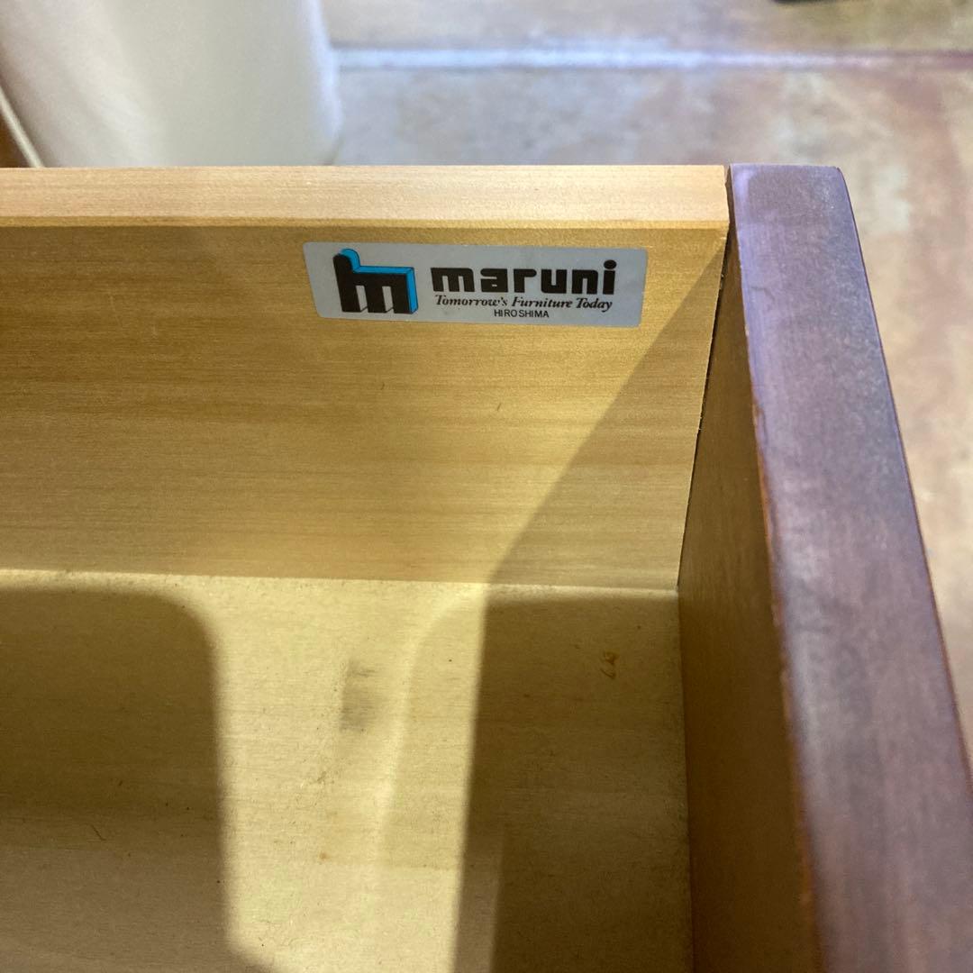 【希少】マルニ木工地中海シリーズのガラスキャビネット