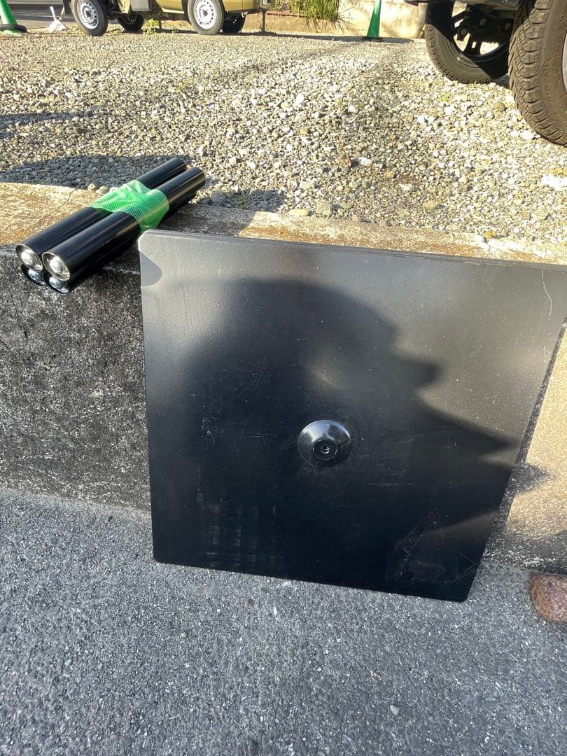 旗、ポール台 未使用 4台　お店や選挙に