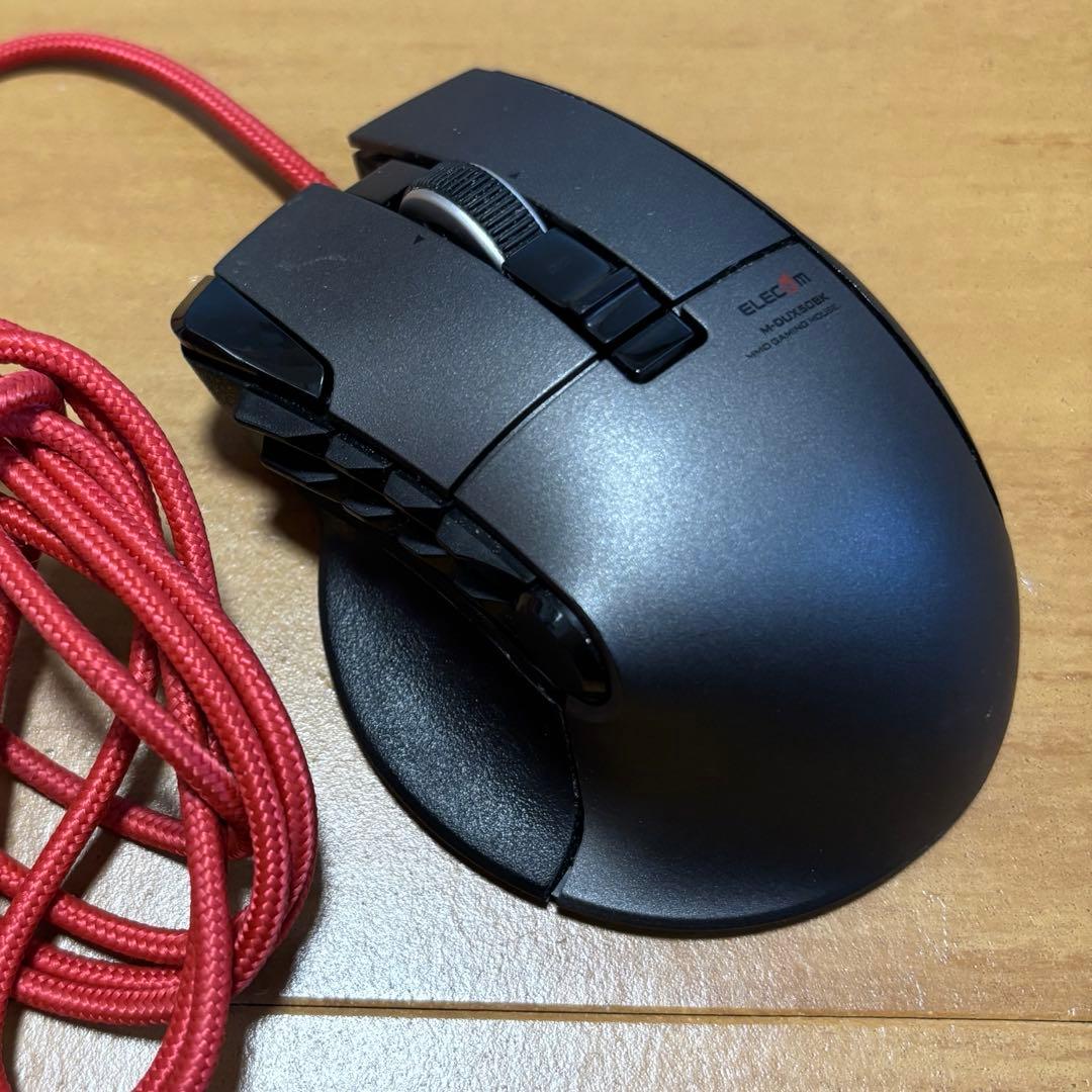 ELECOM M-DUX50BK エレコム　多ボタンマウス