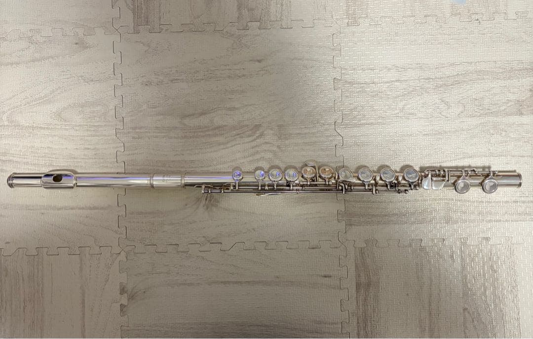 管体銀製　Eメカ付き　カワイ　フルート　KFL-311ES