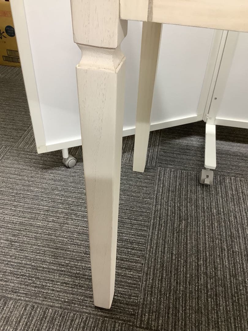 引き出し付ワークデスク ブロカントシリーズ アンティーク調 フレンチカントリー★