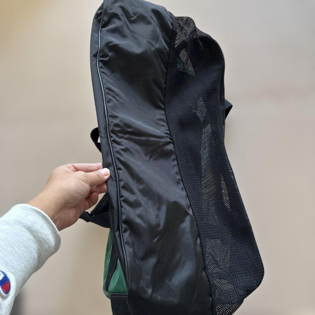 90s Nike ナイキ メッシュ ボストンバック グリーン