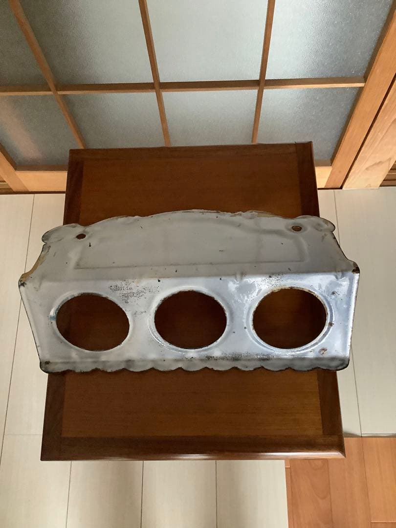 フランス　アンティーク　ホーロー　サボンラック