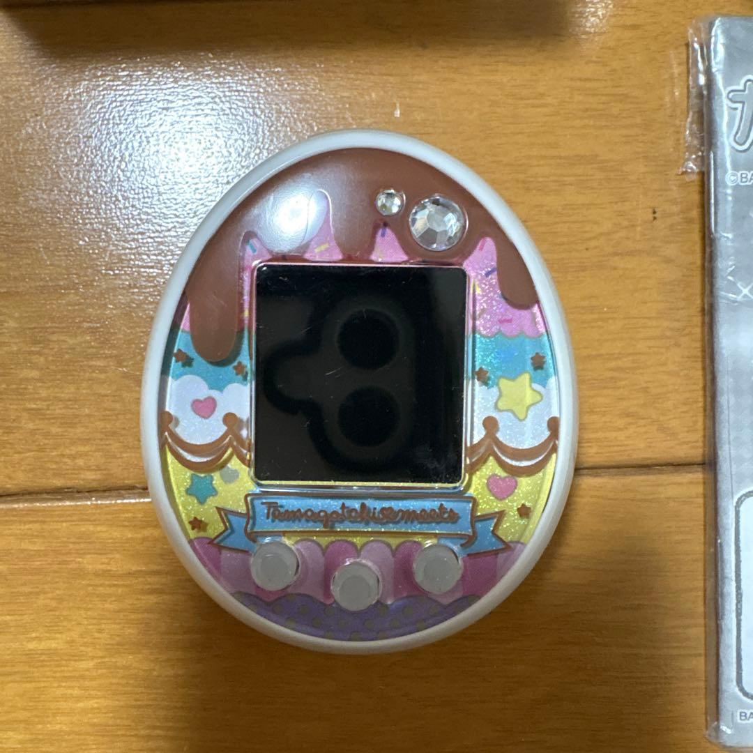 バンダイ たまごっちみーつ スイーツみーつver. ホワイト 動作確認済み