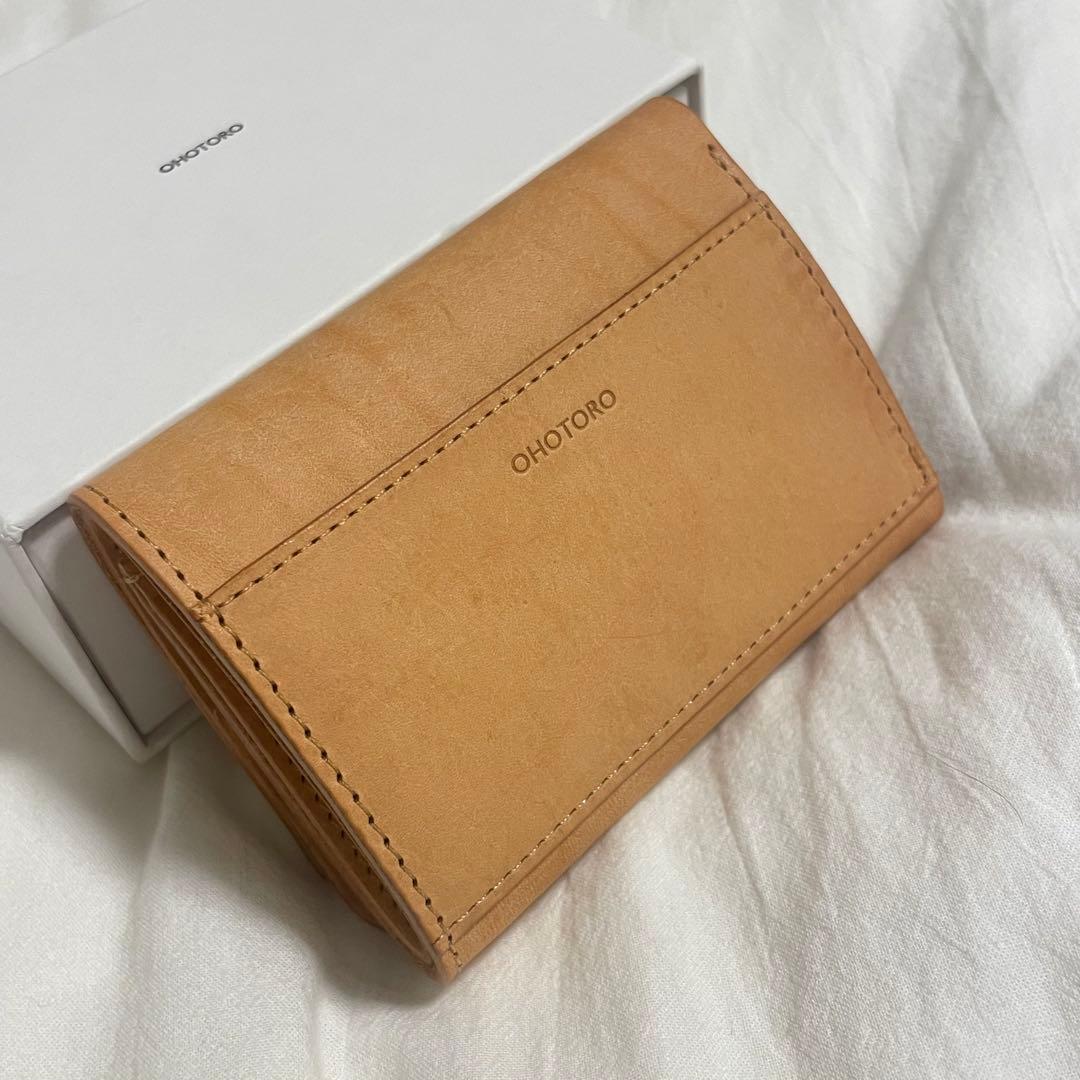 財布・ケース・小物入れ OHOTORO Sabi Wallet natural beige