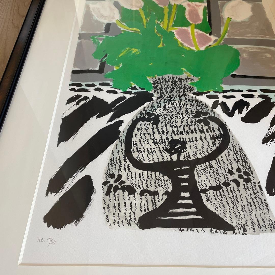 三岸節子　リトグラフ