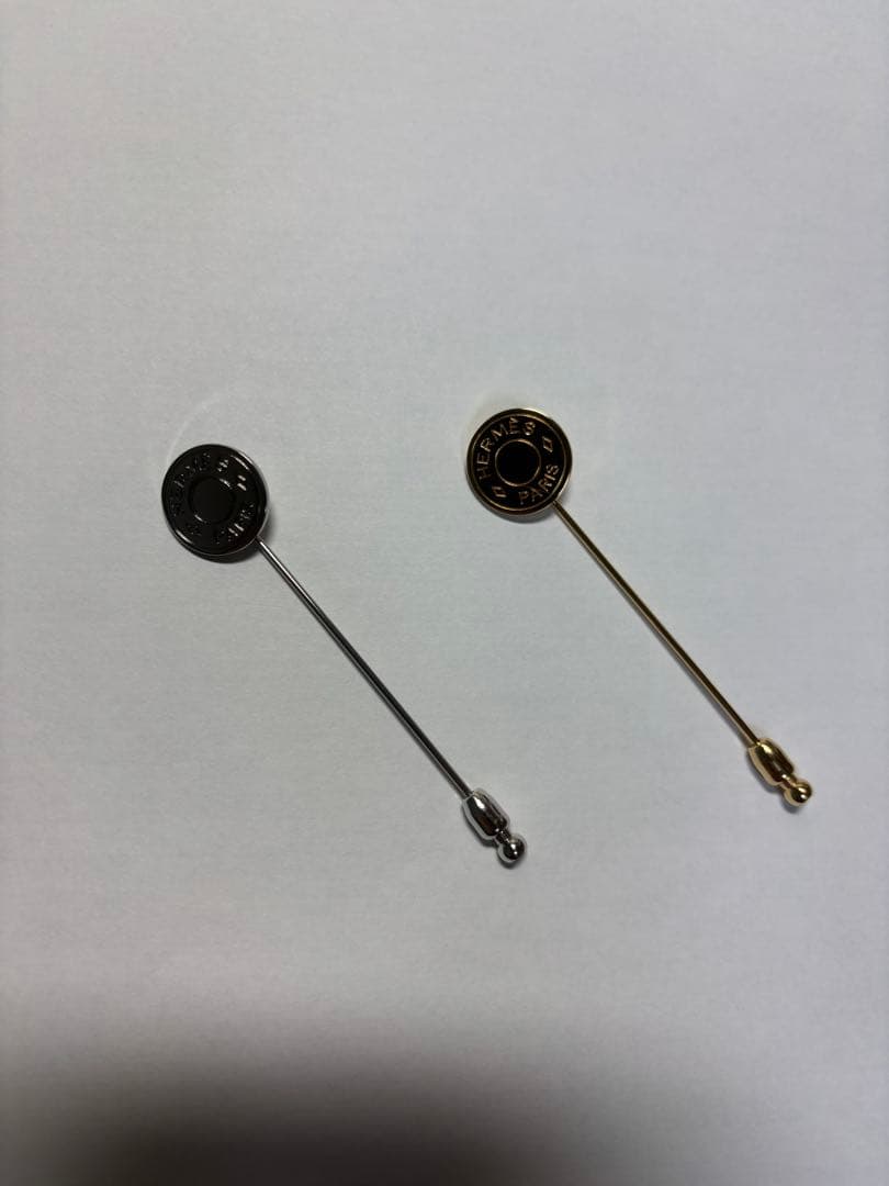 【夏休み値下げ中】エルメス　ピンブローチ