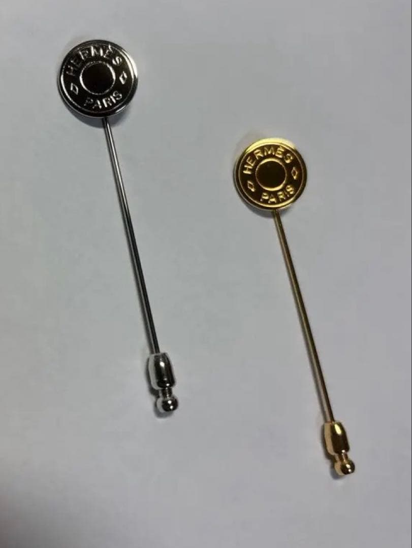 【夏休み値下げ中】エルメス　ピンブローチ