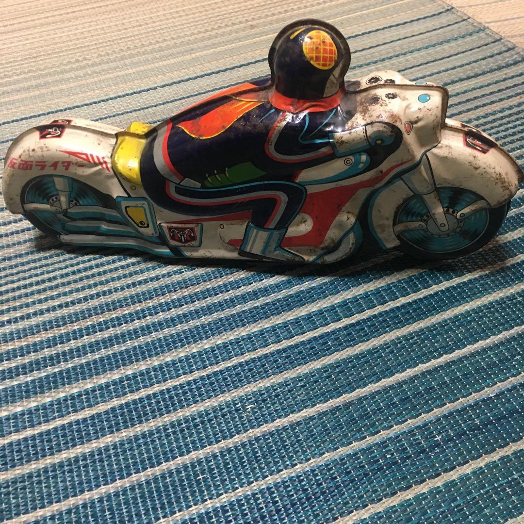 #仮面ライダー1号サイクロン号#ブリキおもちゃ