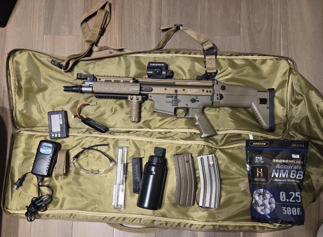 次世代電動ガン SCAR-L 付属品多数