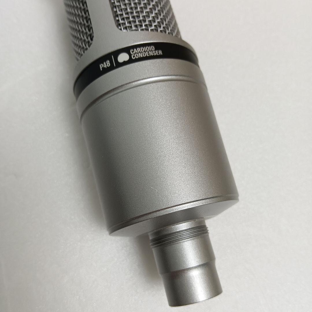 極美品audio-Technica AT2020 XLR ガンメタルエディション
