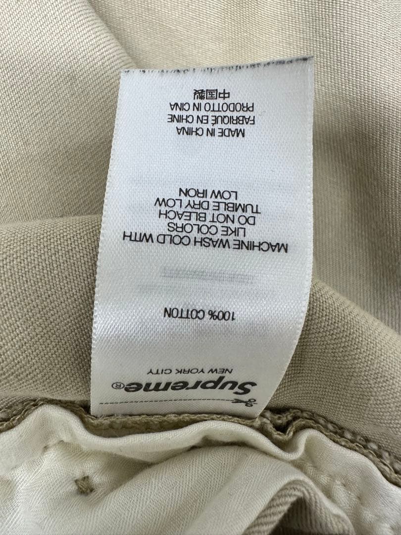 Supreme 24ss Chino Pant Tan 36チノパンツワーク