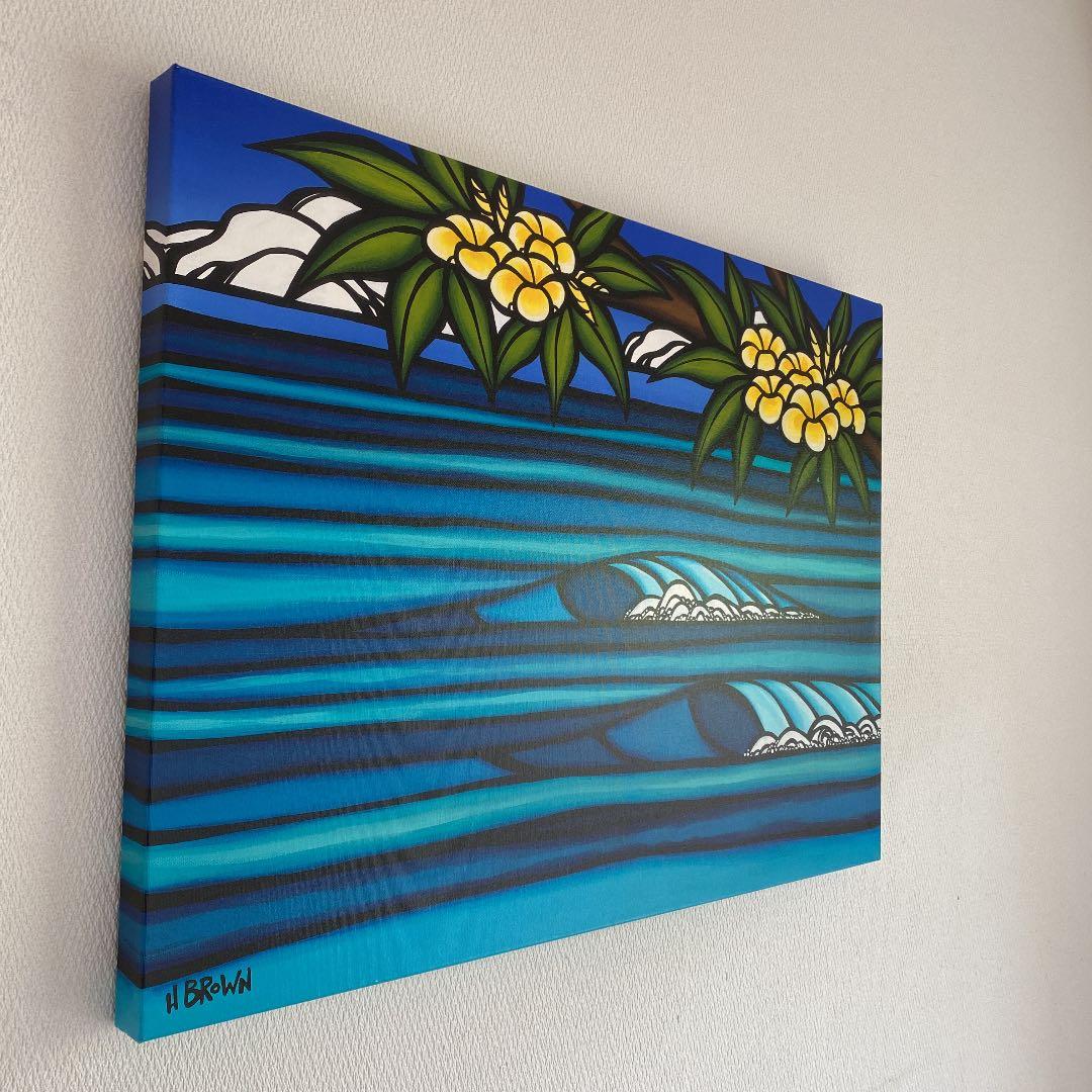 【もも15メロン様】　ヘザーブラウン　ジクレー版画　ハワイアン