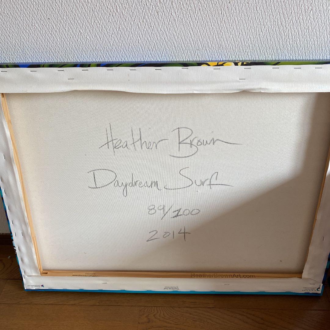 【もも15メロン様】　ヘザーブラウン　ジクレー版画　ハワイアン