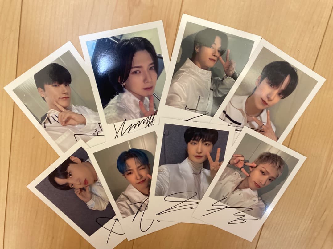 ATEEZKCON2023JAPANkcollectionサイン入りフォトカード
