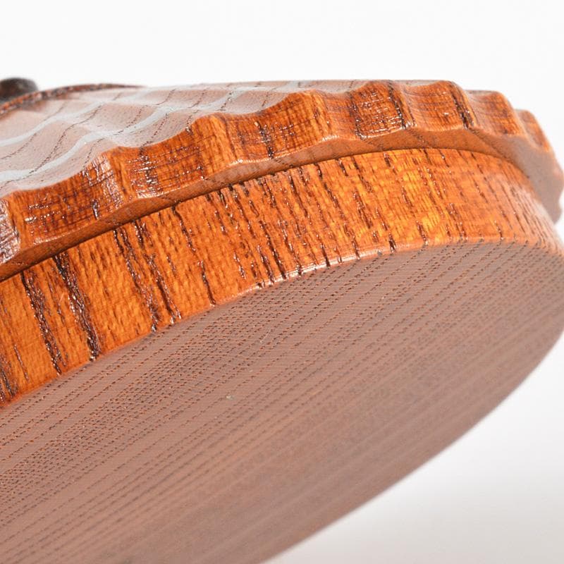 茶道具　中村湖彩作　漆塗　傘　香合　共箱　V　5879