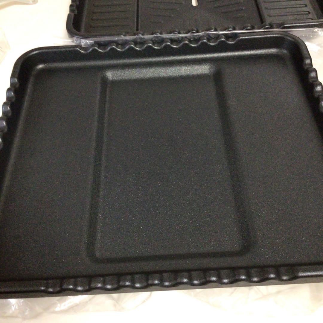 ザイグル 煙の出ない無煙ロースター 炙輪　専用ワイドプレートセット